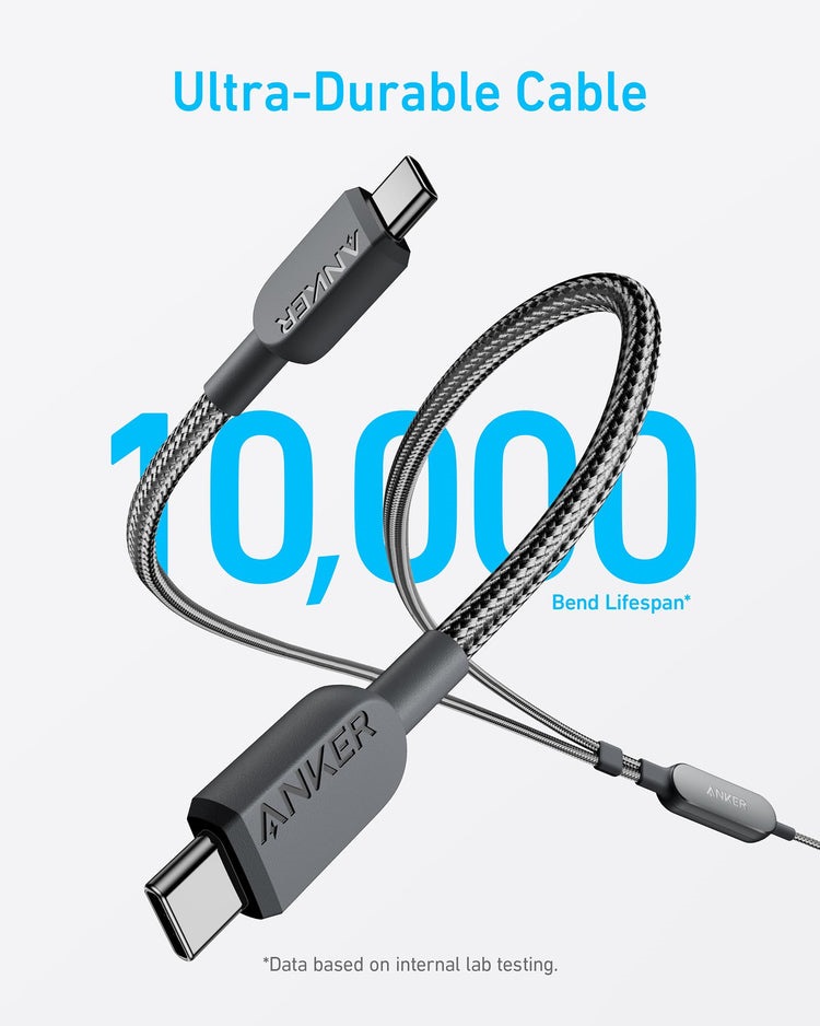 Anker 335 Wireless Charger ((3-in-1 Station) Cables Black | OL157985H3