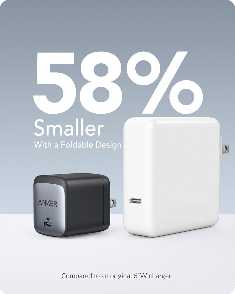 Anker 715 Charger ((Nano II 65W) Chargers Black | GK481988P9