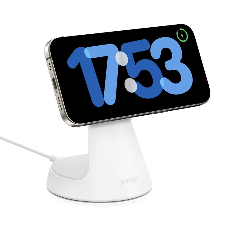 Anker MagGo Wireless Charger ((2-in-1, Dock Stand) Wireless Chargers White | OG199539G2